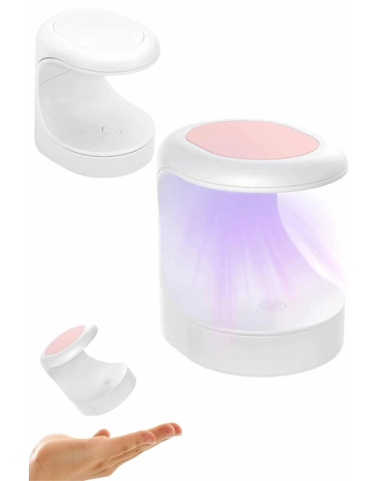 ® Protez Tırnak Kurutucu Kalıcı Oje Led Oje Kurutucu UV Işınlı Taşınabilir
