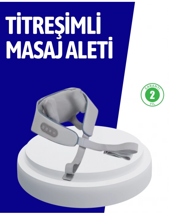 ® PU Deri Taşınabilir Masaj Aleti | Çok Bölgeli Kullanım