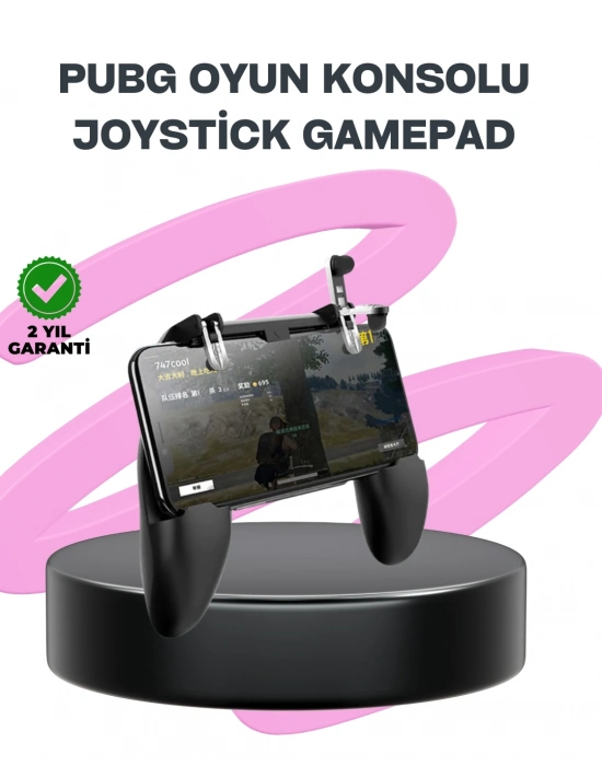 ® PUBG Mobile İçin Tetikleyicili Joystickli Telefon Gamepadi