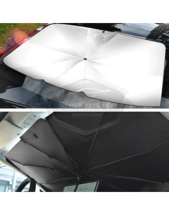 ® Renault Symbol, Dacia Sandero, Opel Corsa, Ford Ka, Peugeot 208 Uyumlu Oto Şemsiye