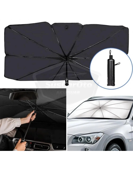 ® Renault Symbol, Dacia Sandero, Opel Corsa, Ford Ka, Peugeot 208 Uyumlu Oto Şemsiye