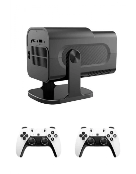 ® Retro Video Oyunu Konsolu Android Tv El Oyun Konsolu WIFI Taşınabilir Projeksiyon Cihazı