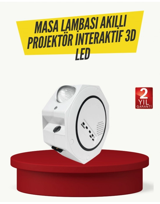 ® Romantik Atmosfer İçin Yıldızlı Gökyüzü LED Projektör