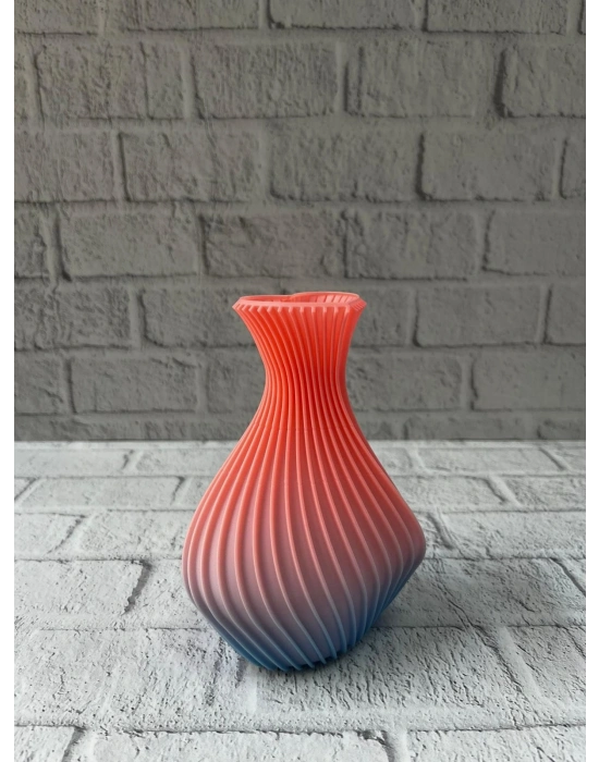 ® Romantik Kalp Figürlü Süslük Vazo Modern Tasarım 15 cm