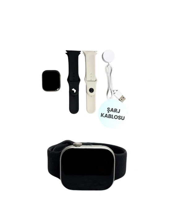 ® RS12 PRO+ 2025 Serisi Uzun Şarj Süreli Garantili Full Ekranlı Özel Üretim Akıllı Saat – 2GB Hafıza, AMOLED, GPS, Sesli Arama