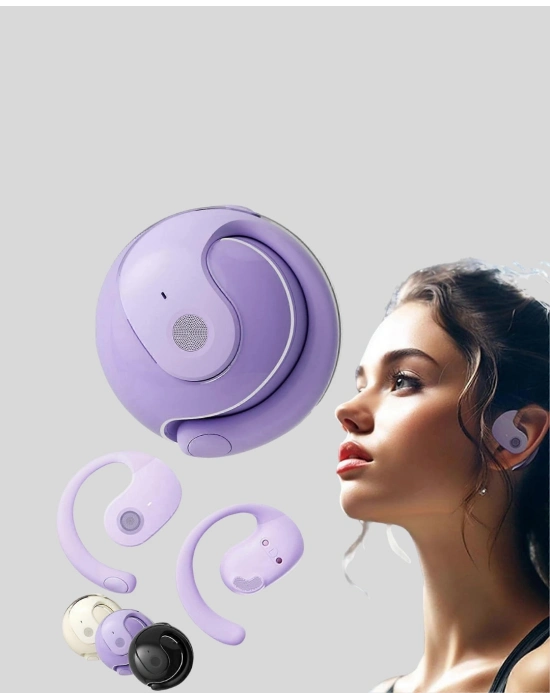 ® S05 Kablosuz Kulaklık Bluetooth 5.3 IPX4 Su Geçirmez Stereo Ses Otomatik Bağlantı