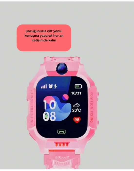 ® S10 Akıllı Çocuk Saati Konum Takip ve Güvenlik Özellikli