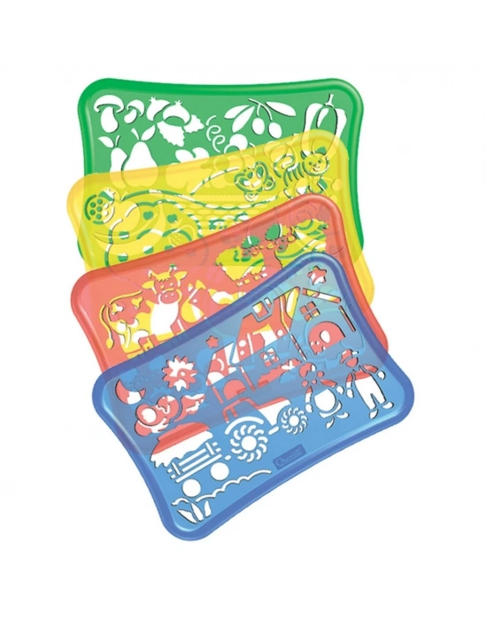 ® Şablon Tasarım Seti Çiftlik 19 Parça