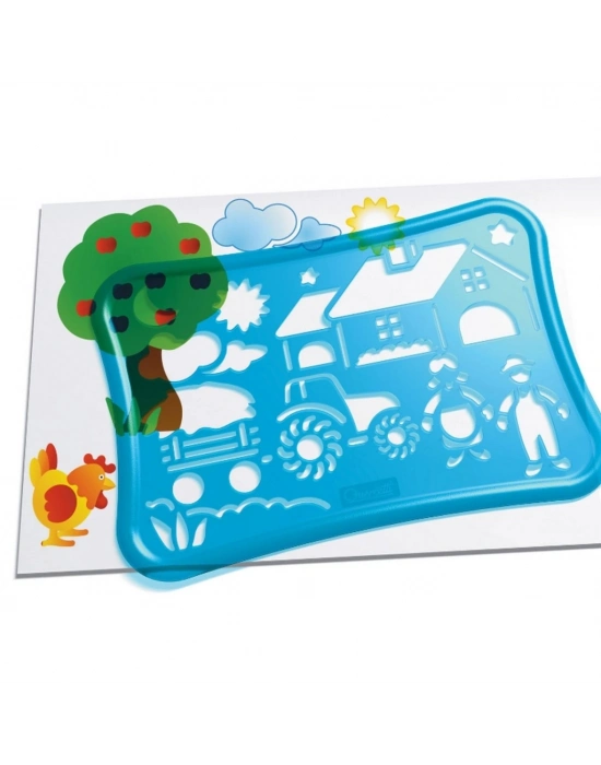 ® Şablon Tasarım Seti Çiftlik 19 Parça