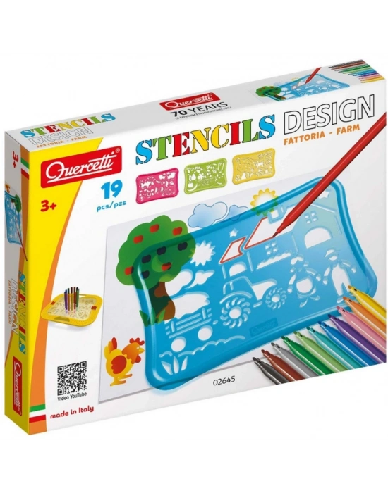 ® Şablon Tasarım Seti Çiftlik 19 Parça