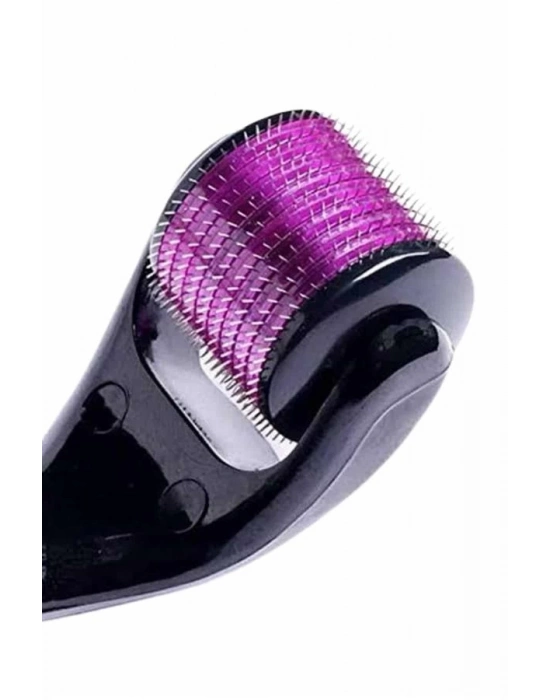 ® Saç Çıkarma Tarağı Dermaroller 540 Iğneli Roller 1 Mm Iğne Cilt Yüz Yenileme Bakım Seti