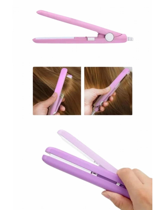 ® Saç Düzleştirici Pürüzsüz Parlaklık Seyahat Tipi Taşınabilir Seramik Kaplama