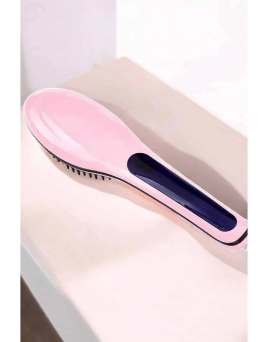 ® Saç Düzleştirici Tarak Isı Ayarlı Yıpranma Önleyici Düzleştirici Fön Tarak