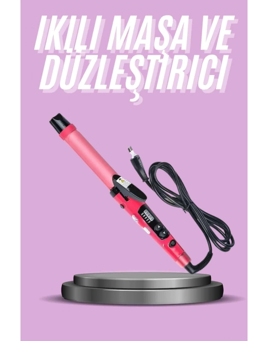 ® Saç Düzleştirici Ve Maşa İkili Saç Şekillendirici Tüm Saç Tiplerine Uygun