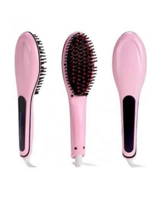 ® Saç Fırça Akıllı LCD Ekran Pratik Saç Düzleştirici Tarak Pratik Taşınabilir