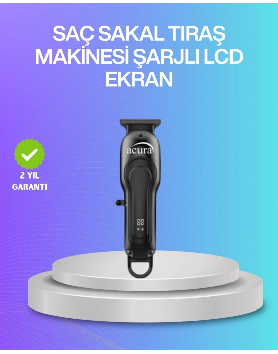 ® Saç Sakal ve Vücut İçin Çok Amaçlı Kablosuz Tıraş Makinesi