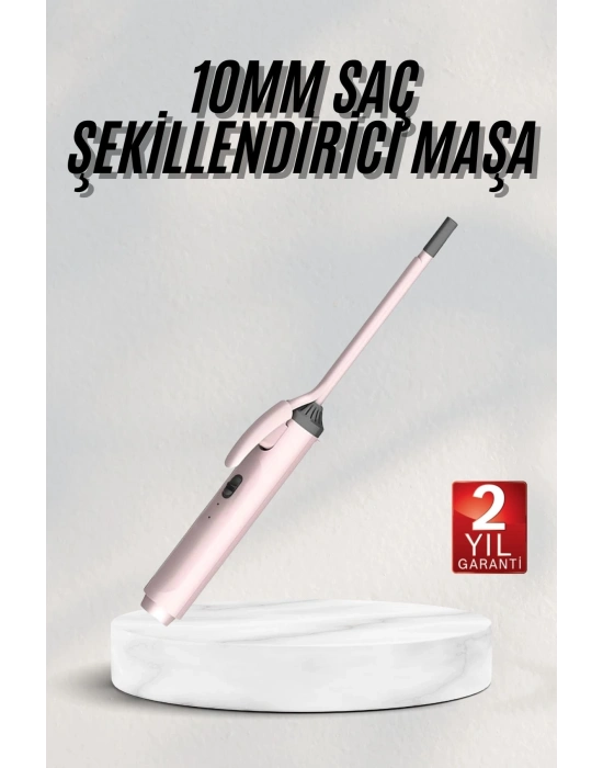 ® Saç Şekillendirici 10 MM Saç Maşası Seramik Kaplama