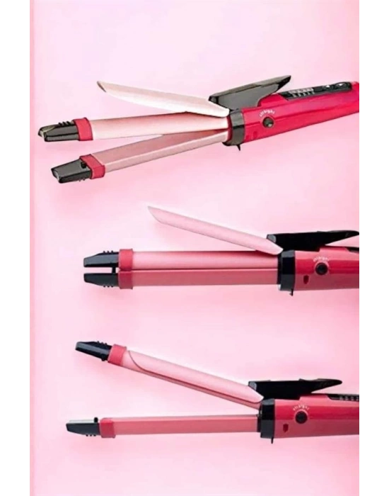 ® Saç Şekillendirici Düzleştirici Ve Maşa Isı Ayarlı