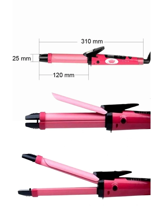 ® Saç Şekillendirici Düzleştirici ve Maşa Özellikli Şekillendirici Seramik Kaplama