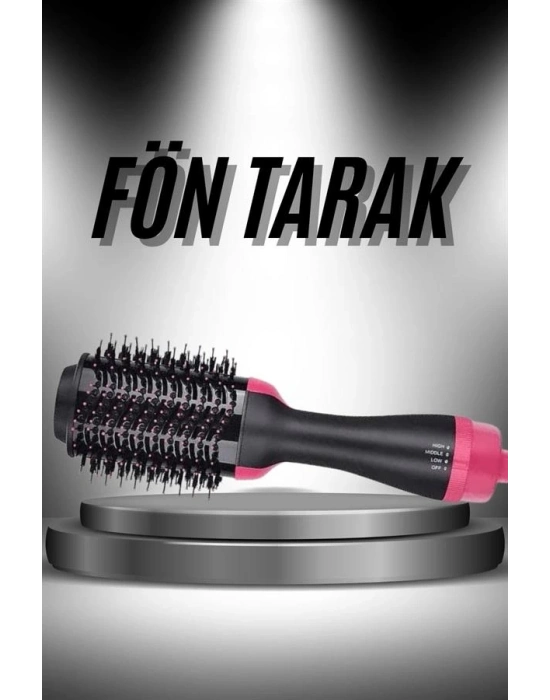 ® Saç Şekillendirici Ve Saç Düzleştirici Fön Tarağı Tarak Fırça 1200w Saç Kurutma