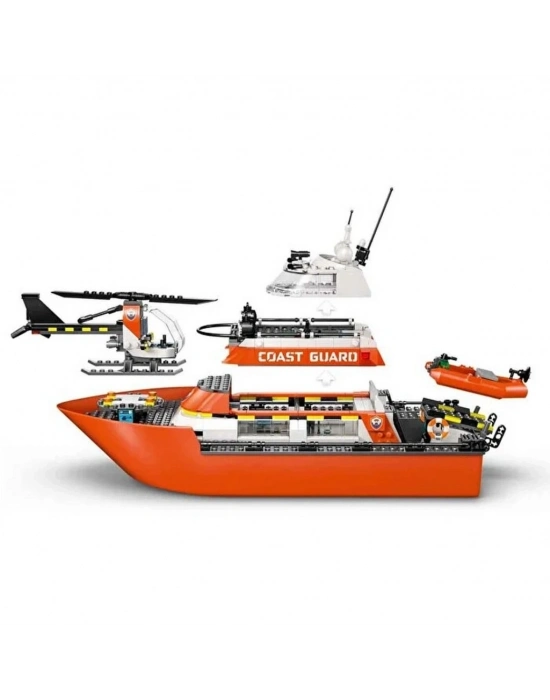 Sahil Güvenlik Kurtarma Botu ve Helikopteri 60504