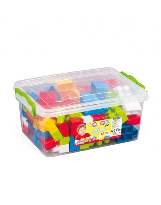 ® Sandıkta Büyük Renkli Bloklar 85 Parça