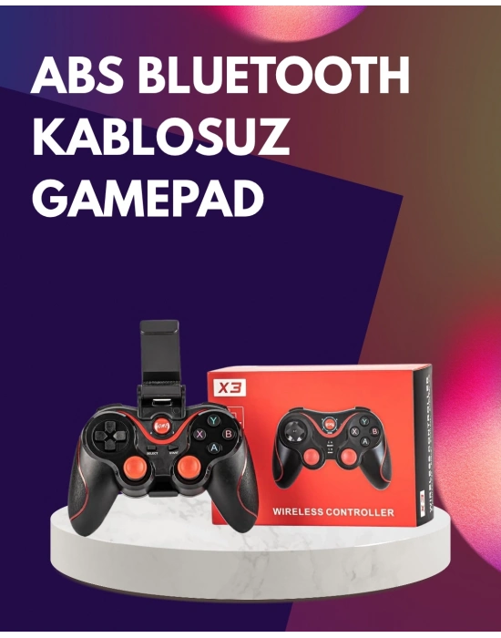 ® Şarj Edilebilir Kablosuz Oyun Kumandası Yüksek Performanslı