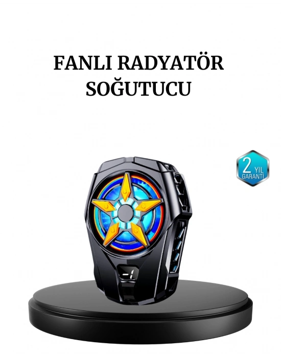 ® Şarj Edilebilir Telefon Soğutucu Fan – Taşınabilir, Sessiz ve Güçlü Oyun Soğutucusu