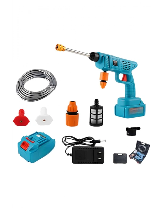 ® ŞARJLI ARAÇ YIKAMA MAVİ