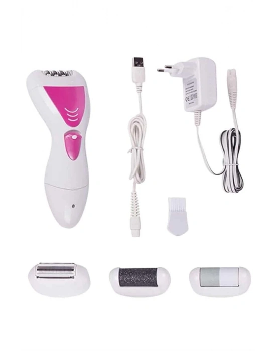 ® Şarjlı Epilasyon Cihazı Çok Başlıklı Ayak Bakımına Uygun Epilatör Aleti