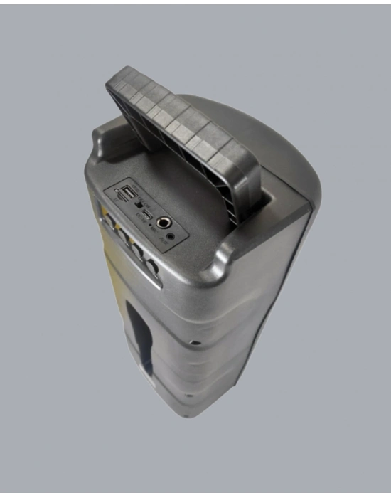 ® Şarjlı Işıklı Bluetooth Hoparlör | USB, AUX, TF Kart ve Radyo Destekli