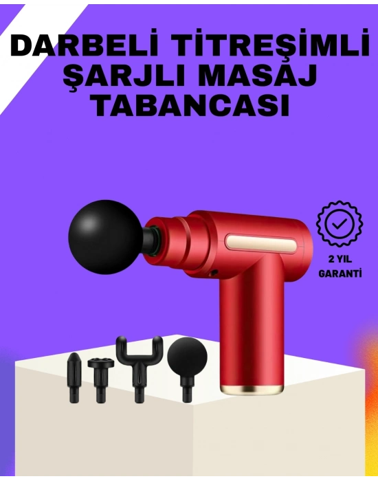 ® Şarjlı Masaj Tabancası Spor Sonrası Kas Rahatlatma İçin