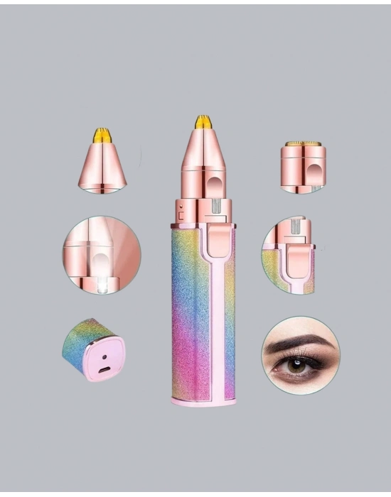 ® Şarjlı Mini Yüz ve Kaş Epilatörü – Ağrısız ve Hassas Temizlik