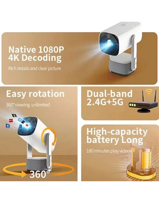 ® ŞARJLI PROJEKSİYON