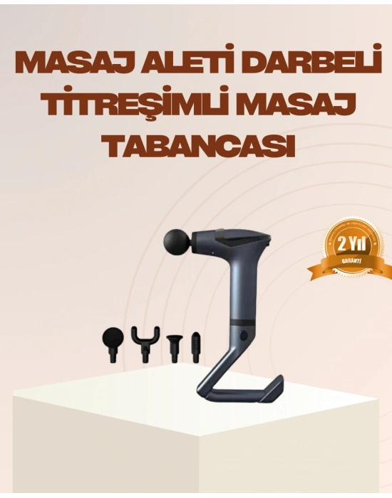 ® Şarjlı Taşınabilir 3in1 Titreşimli Masaj Aleti Esneme Bantlı