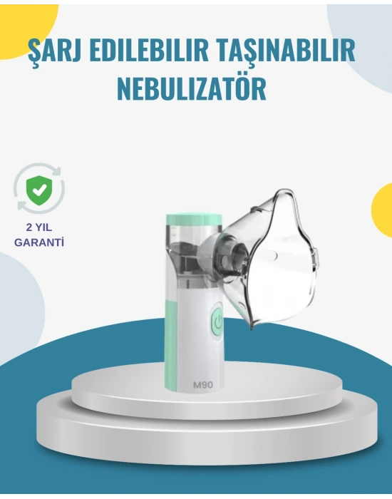 ® Şarjlı Taşınabilir Ultrasonik Nebulizatör Ultra Sessiz