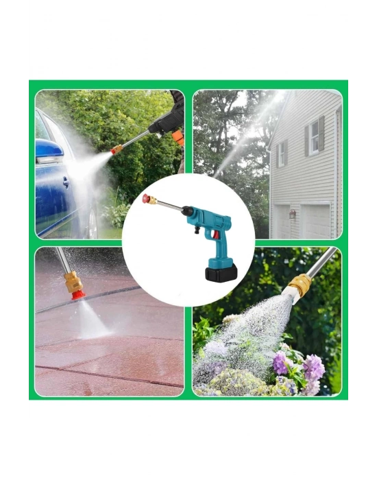 ® Şarjlı Ve Yüksek Basınçlı Oto Yıkama Makinesi Ve Sulama Tabancası Bahçe Yıkama Makinesi