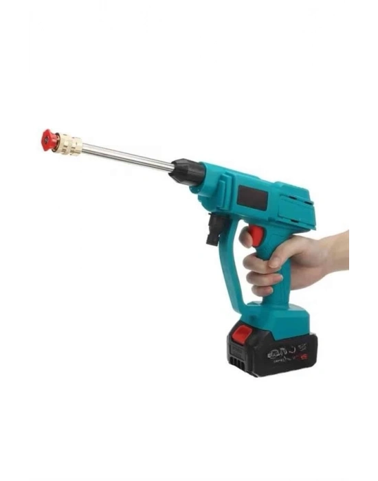 ® Şarjlı Ve Yüksek Basınçlı Oto Yıkama Makinesi Ve Sulama Tabancası Bahçe Yıkama Makinesi