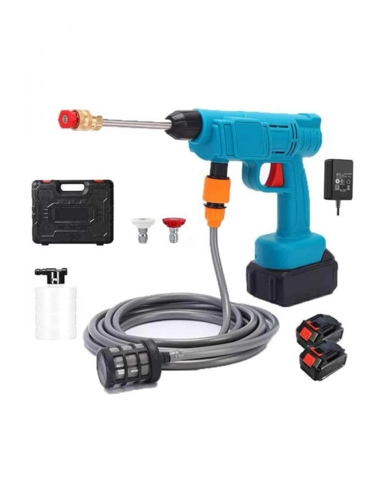 ® Şarjlı Ve Yüksek Basınçlı Oto Yıkama Makinesi Ve Sulama Tabancası Bahçe Yıkama Makinesi