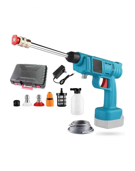 ® Şarjlı Ve Yüksek Basınçlı Oto Yıkama Makinesi Ve Sulama Tabancası Bahçe Yıkama Makinesi