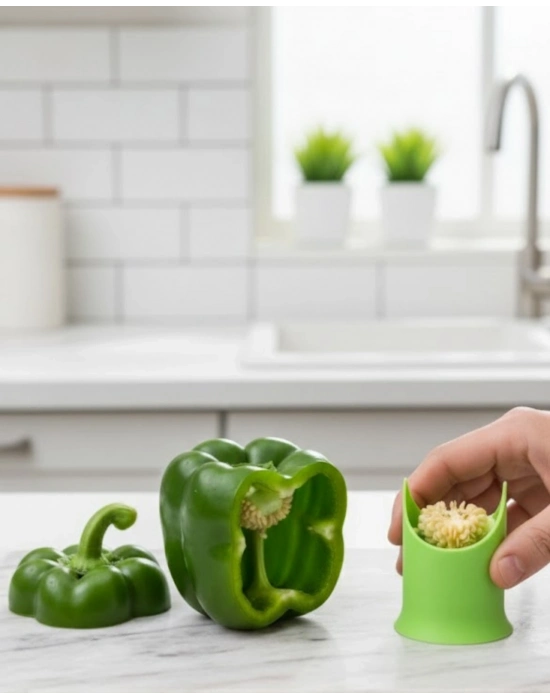 ® Sebze İç Temizleyici Pratik Biber ve Kabak Çekirdek Çıkarıcı