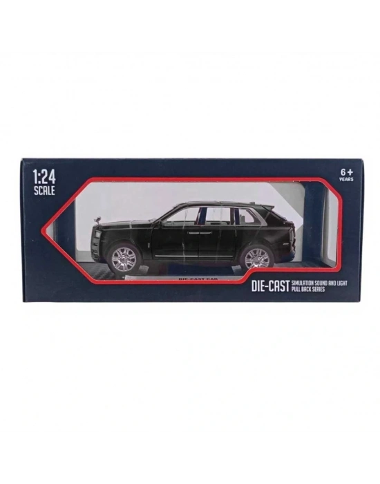 ® Şeffaf Kutuda Metal Rolls Royce