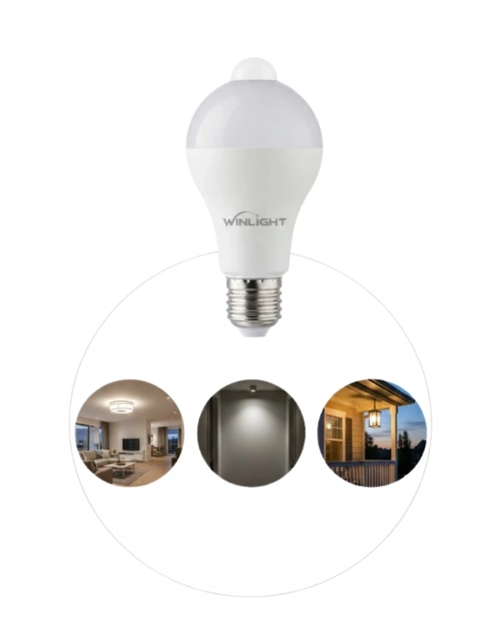 Sensörlü LED Lamba Otomatik Algılama Enerji Tasarruflu Aydınlatma