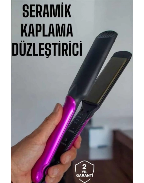 ® Seramik Kaplama Isı Ayarlı Yıpranma Karşıtı Saç Düzleştirici
