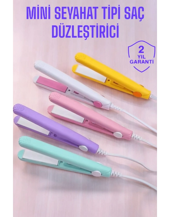 ® Seramik Kaplama Taşınabilir Mini Saç Düzleştirici Seyahat Dostu Tasarım