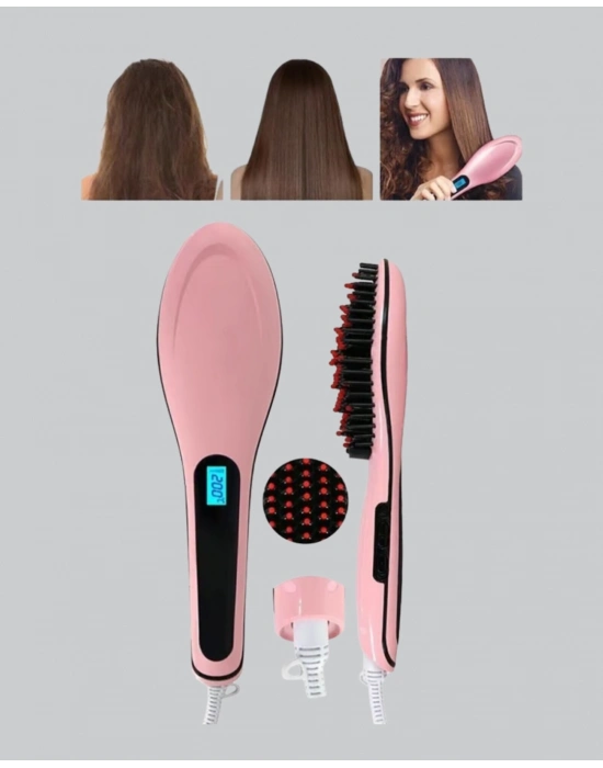 ® Seramik Plakalı Elektrikli Saç Düzleştirici – Hızlı Isınma, Uzun Kablo, 25W–39W Güç