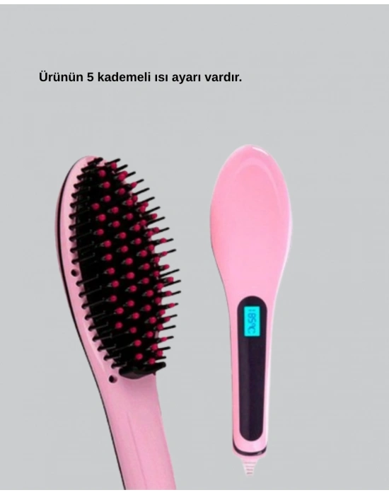 ® Seramik Plakalı Elektrikli Saç Düzleştirici – Hızlı Isınma, Uzun Kablo, 25W–39W Güç