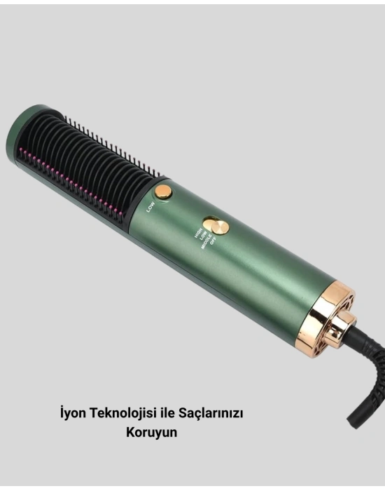 ® Seramik Plakalı Saç Düzleştirici – 200°C Ayarlanabilir Isı, İyon Teknolojisi