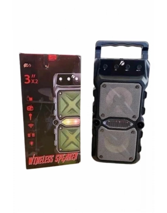 ® Ses Bombası Kablosuz Bluetooth Hoparlör Çift Çıkışlı Yüksek Ses Kaliteli Hoparlör