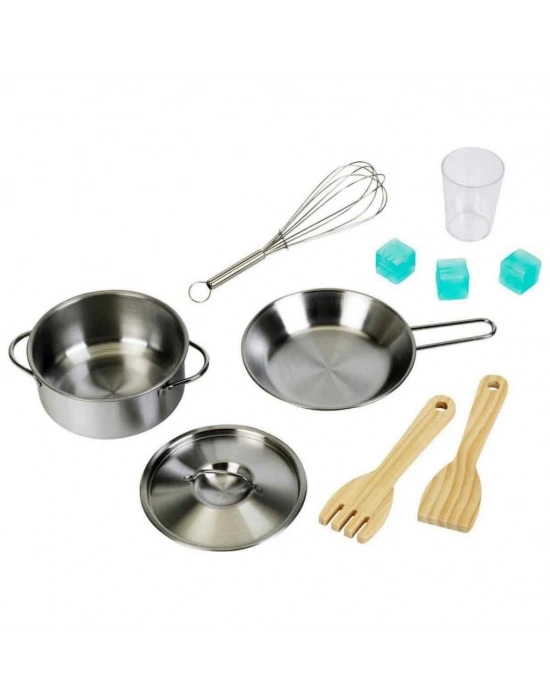 ® Sesli ve Işıklı Aksesuarlı Ahşap Mutfak Seti